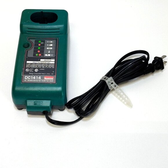 Makita DC1414 7.2v - 14.4v NiCd Tool Battery Charger Power Cord Compact Durable - Picture 1 of 6